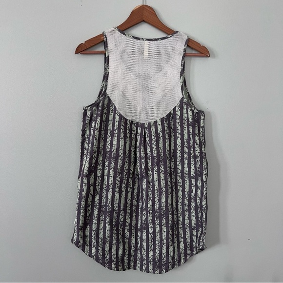 RVCA Street Seen Mini Dress Mesh Top Snap Front • Medium - Picture 3 of 9